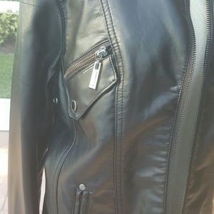 Jou Jou Jackets & Coats - JOUJOU Vegan Leather Ladies Jacket Jou Jou Jackets & Coats - JOUJOU Vegan Leather Ladies Jacket